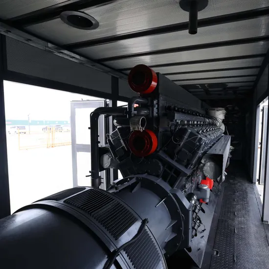 Natural Gas Engine 2000kw Gas Generator Set with Engine Spare Part for Genset